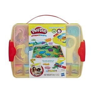 Play-Doh Shape and Learn Discover and Store, Explore Animals and Transportation